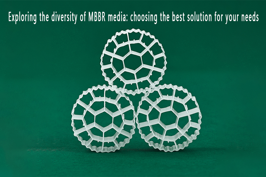 Explorando la diversidad de medios MBBR: eligiendo la mejor solución para sus necesidades